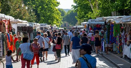 À Aix-en-Provence, des marchés durent plus longtemps