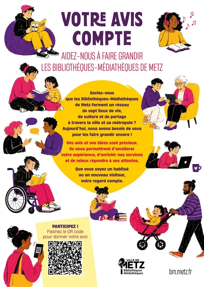 À Metz, les usagers peuvent peser sur leurs bibliothèques