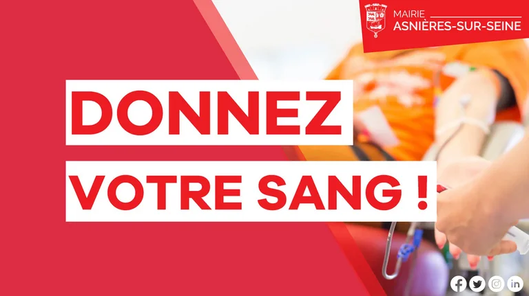 À Asnières, qui peut donner son sang le 17 août ?