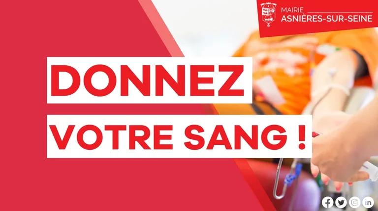 À Asnières, qui peut donner son sang le 17 août ?
