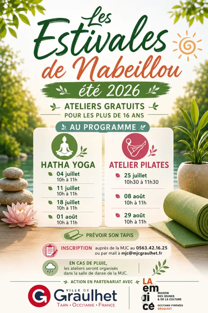 À Graulhet, le Hatha Yoga gratuit s’installe au lac