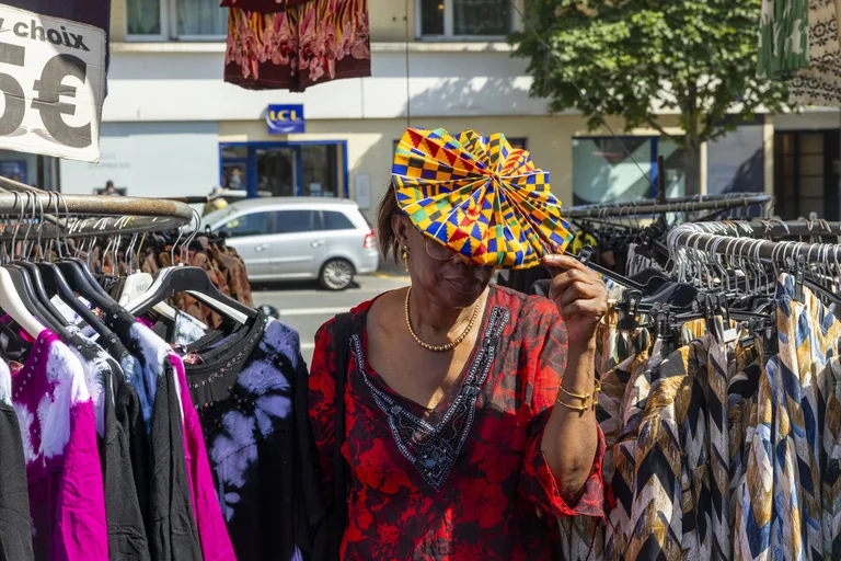 À Vitry, les habitants ont cherché l’ombre face à la canicule