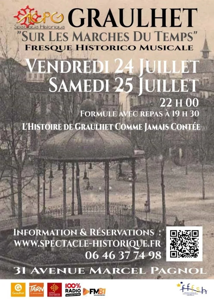 Le 24 juillet à Graulhet : une fresque historique en musique à découvrir pour 15 €