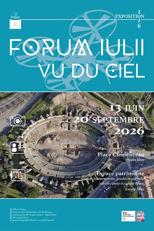 À Fréjus, « Forum Iulii vu du ciel » se visite gratuitement