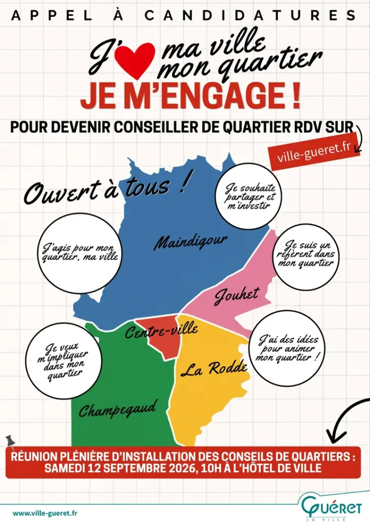 À Guéret, les quartiers ont rendez-vous le 12 septembre