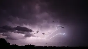 À Saint-Nazaire, les orages menacent la soirée dès 18 h