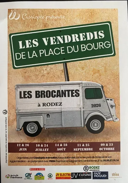 Brocante à Rodez : rendez-vous du 9 au 23 octobre
