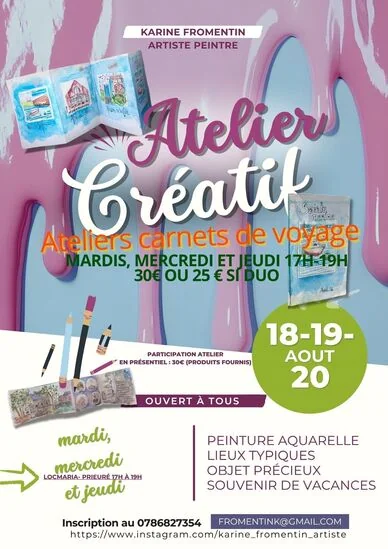Carnet de voyage à Quimper : l’atelier à 90 € cet été