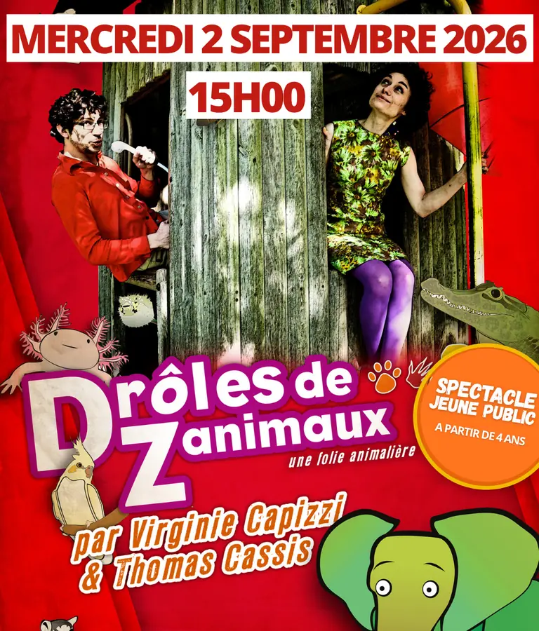Drôles de zanimaux à Fontenay-aux-Roses le 20 septembre: ce qu'il faut retenir