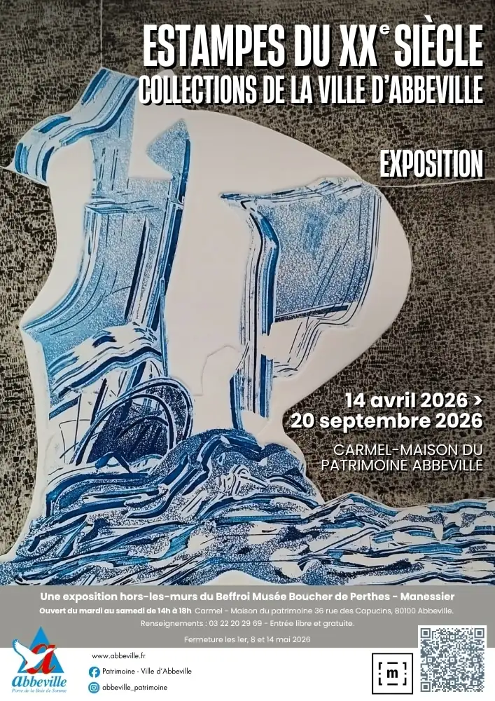 Estampes du XXe siècle à Abbeville : accès gratuit