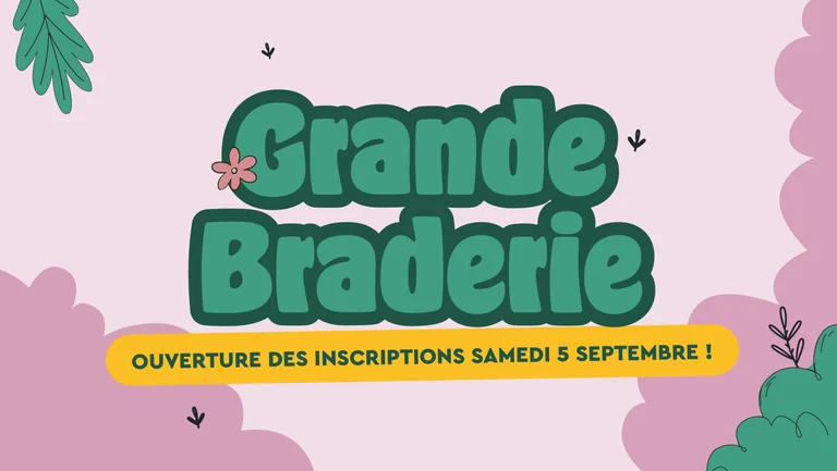 Grande Braderie de Clichy : 300 places à saisir dès septembre