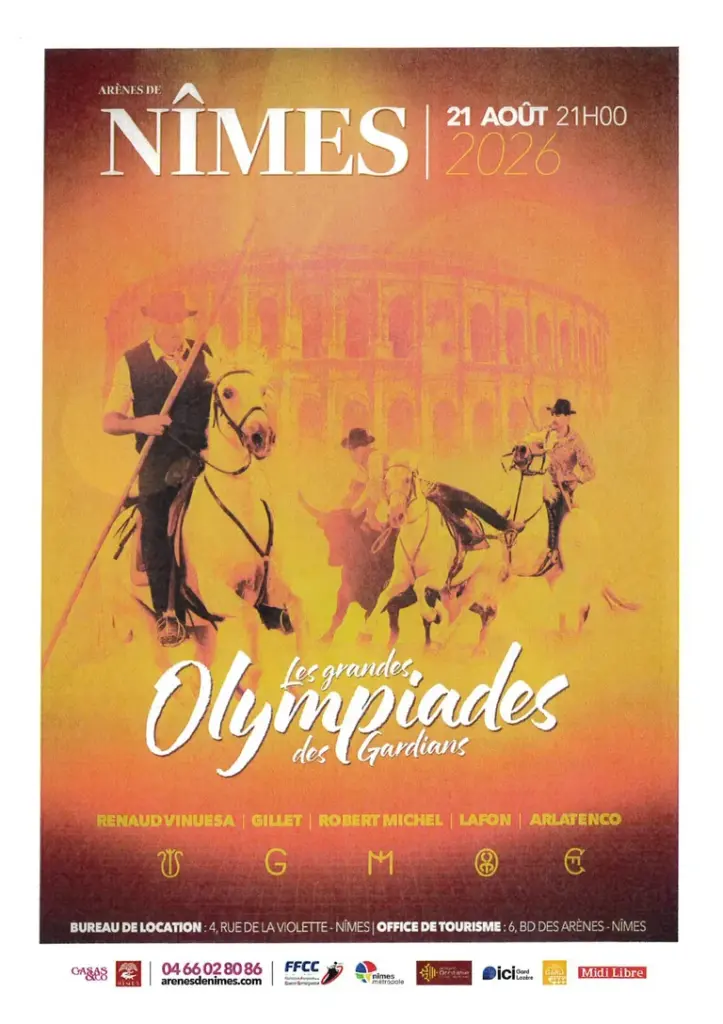 Grandes Olympiades des Gardians : le spectacle équestre à Nîmes