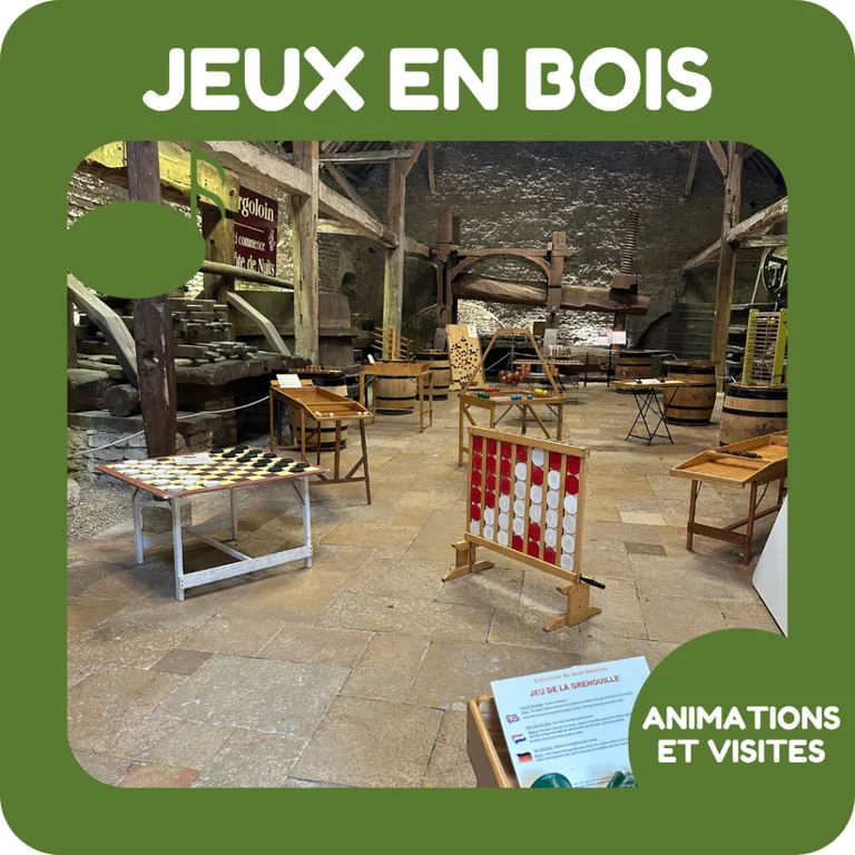 Jeux en bois à Beaune: des mardis de 14h à 17h à la Cuverie