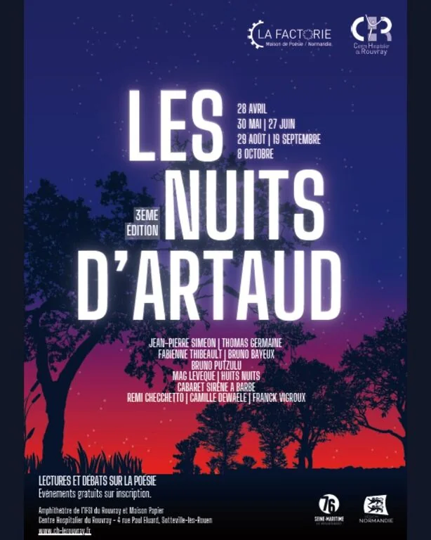 Les Nuits d’Artaud à Sotteville-lès-Rouen ce samedi