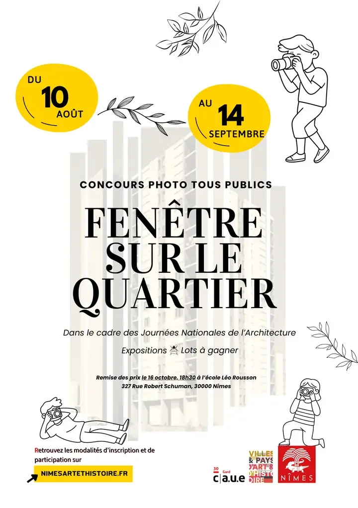 Nîmes : « Fenêtre sur le quartier » jusqu’au 14 septembre