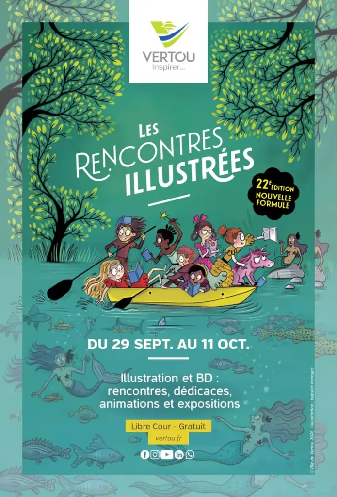 Vertou : les Rencontres Illustrées, ateliers sur inscription