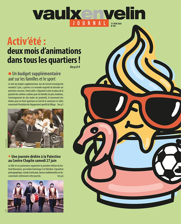 Vaulx-en-Velin : le journal n°348 est disponible, voici ce qu'il contient