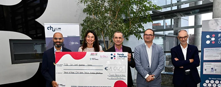 1 640 € pour les enfants malades du CHU de Saint-Étienne