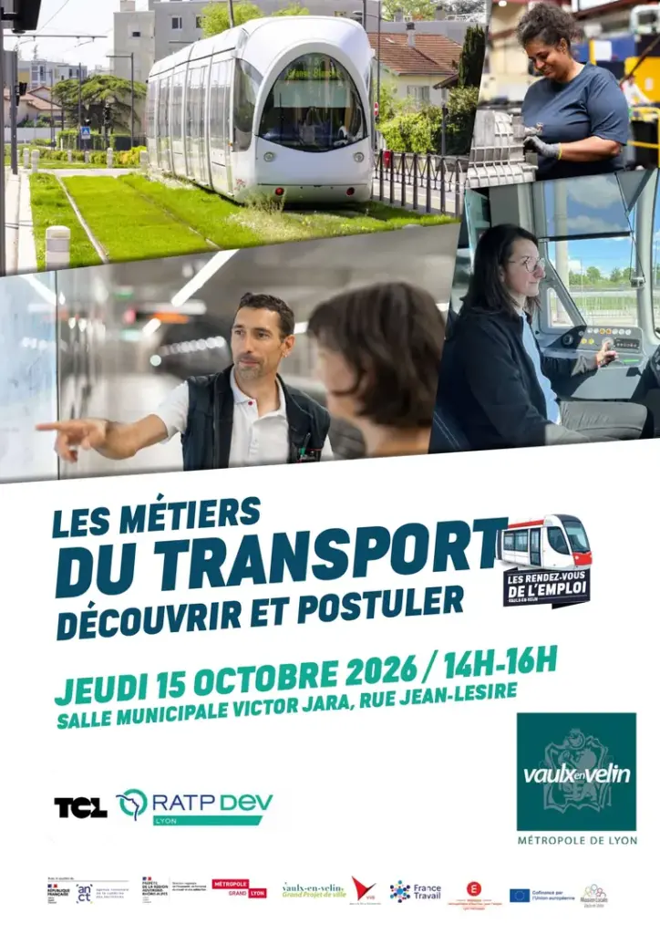 RATP DEV recrute à Vaulx-en-Velin : forum le 15 octobre