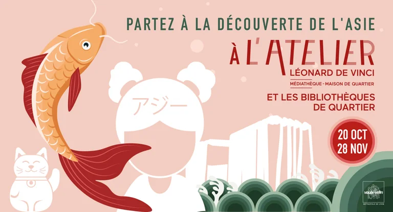 Vaulx-en-Velin : l'Asie s'invite dans vos bibliothèques dès le 20 octobre